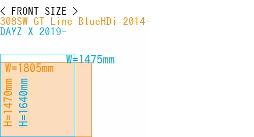 #308SW GT Line BlueHDi 2014- + DAYZ X 2019-
